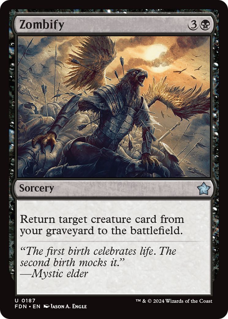 Image of Zombify (FDN-187) - Foundations Foil