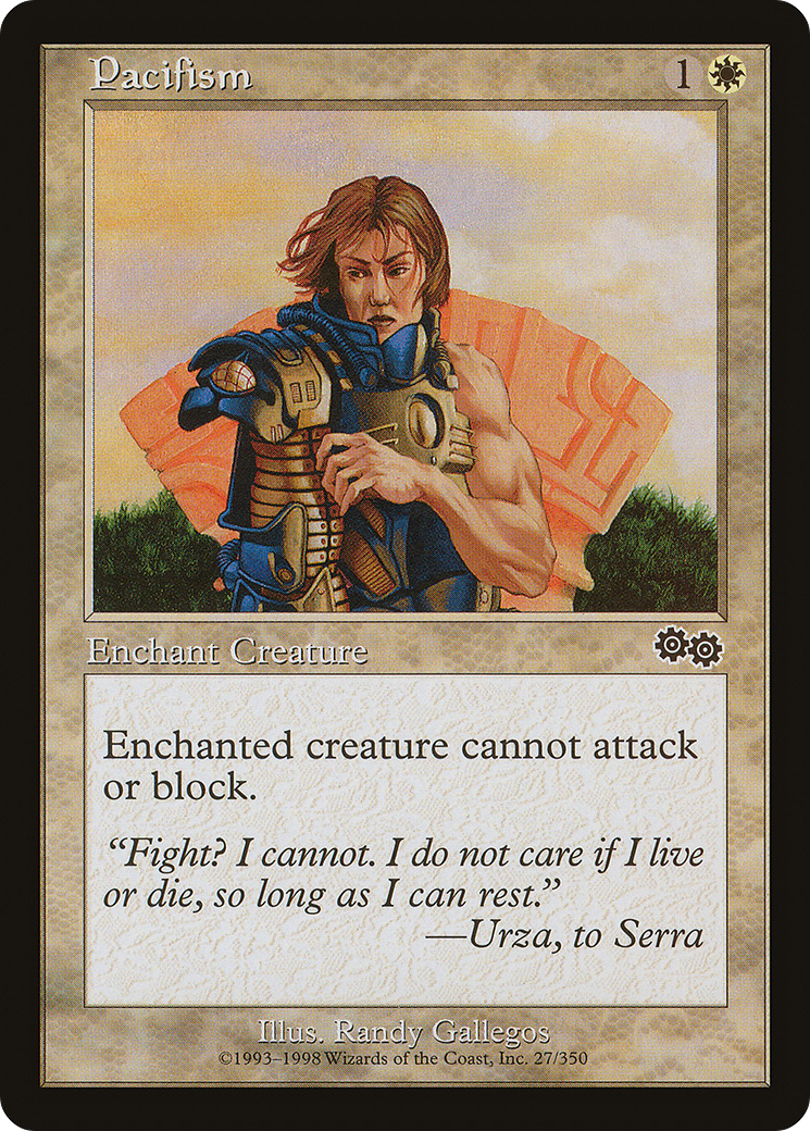 Image of Pacifism (USG-027) - Urza's Saga