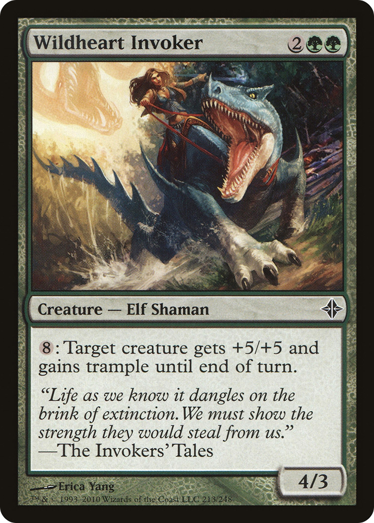 Image of Wildheart Invoker (ROE-213) - Rise of the Eldrazi