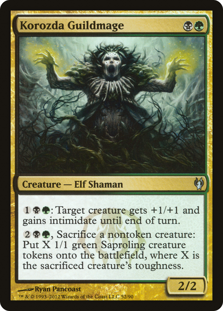 Image of Korozda Guildmage (DDJ-052) - Duel Decks: Izzet vs. Golgari