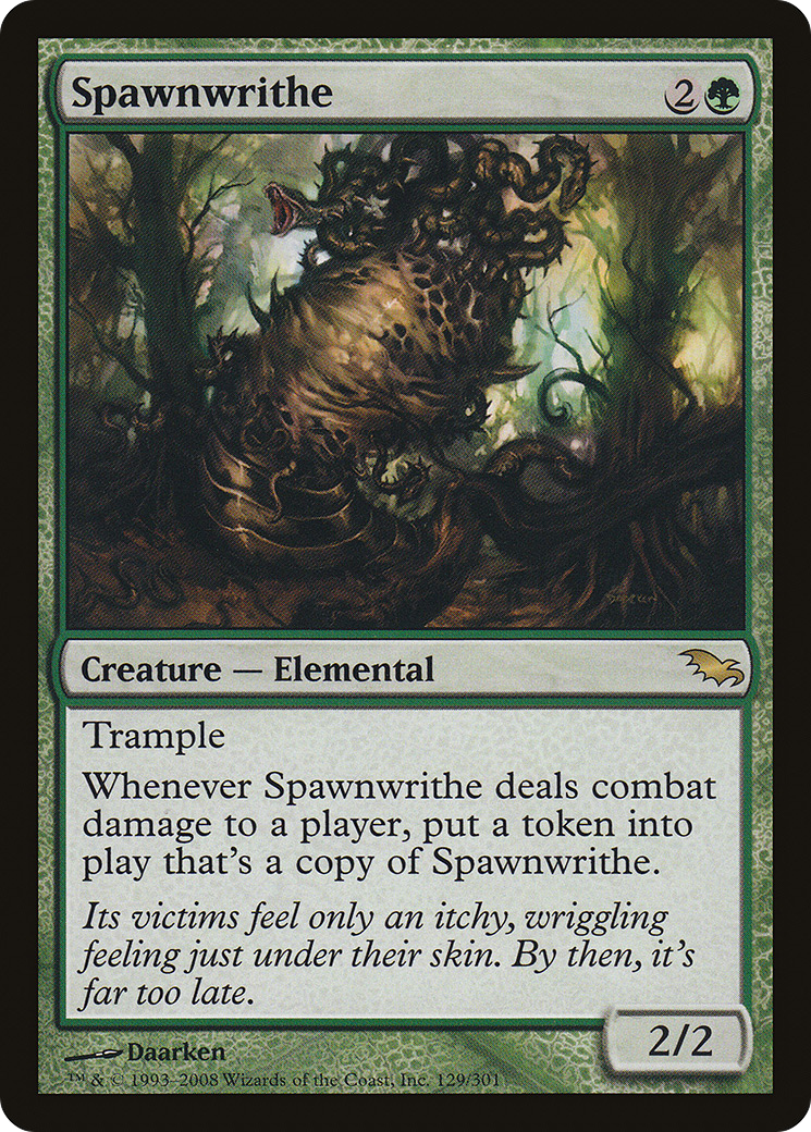 Image of Spawnwrithe (SHM-129) - Shadowmoor Foil