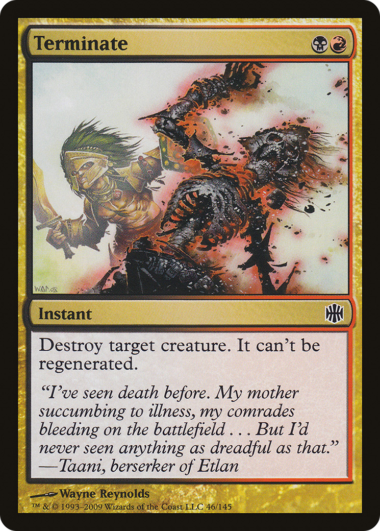 Image of Terminate (ARB-046) - Alara Reborn Foil