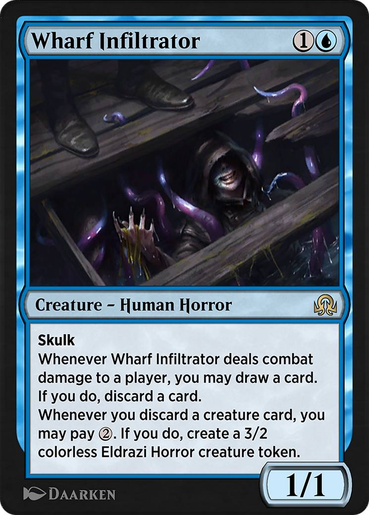 Image of Wharf Infiltrator (SIR-096) - Shadows over Innistrad Remastered