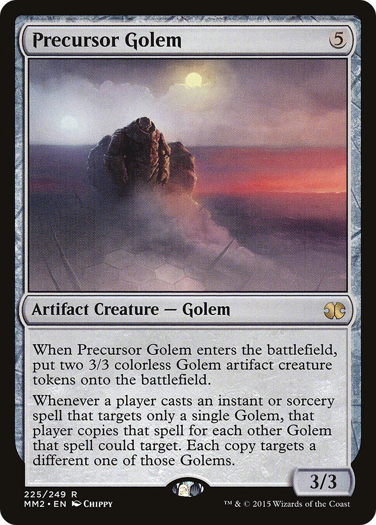 Image of Precursor Golem (MM2-225) - Modern Masters 2015