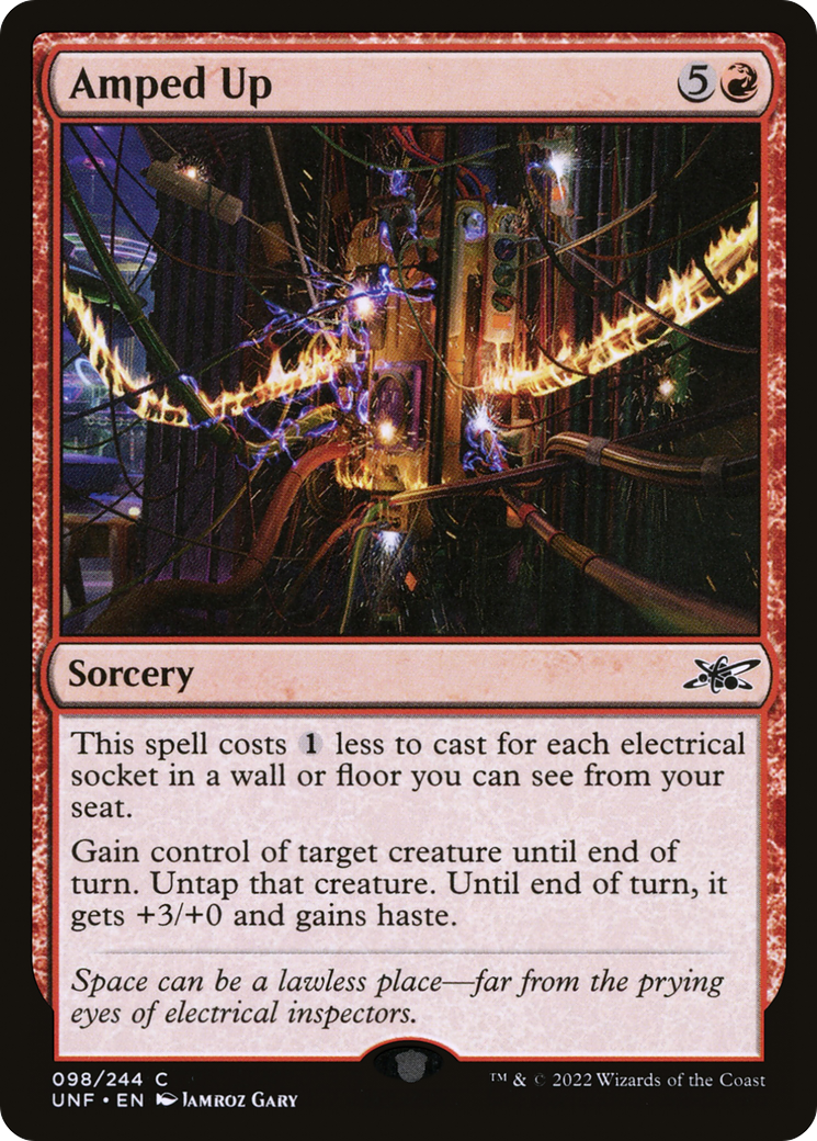 Image of Amped Up (UNF-098) - Unfinity