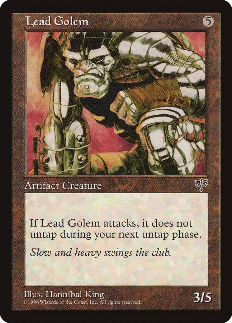 Image of Lead Golem (MIR-) - Mirage