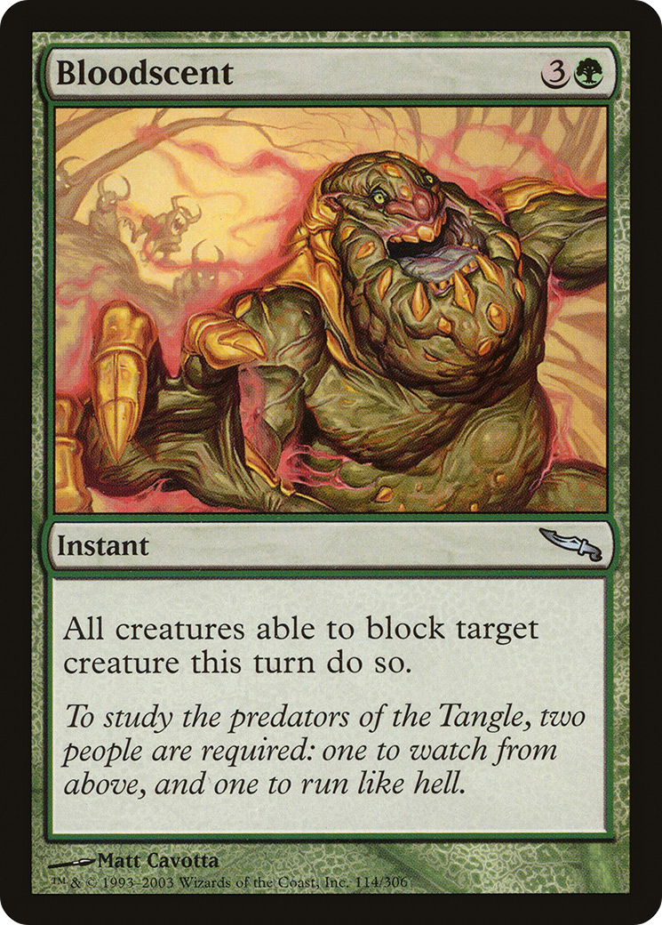 Image of Bloodscent (MRD-114) - Mirrodin
