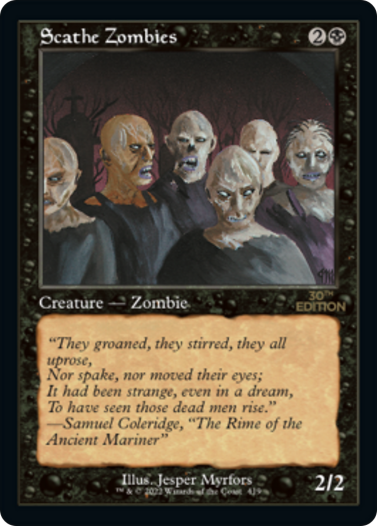 Image of Scathe Zombies (Retro Frame) (30A-419) - 30th Anniversary Edition
