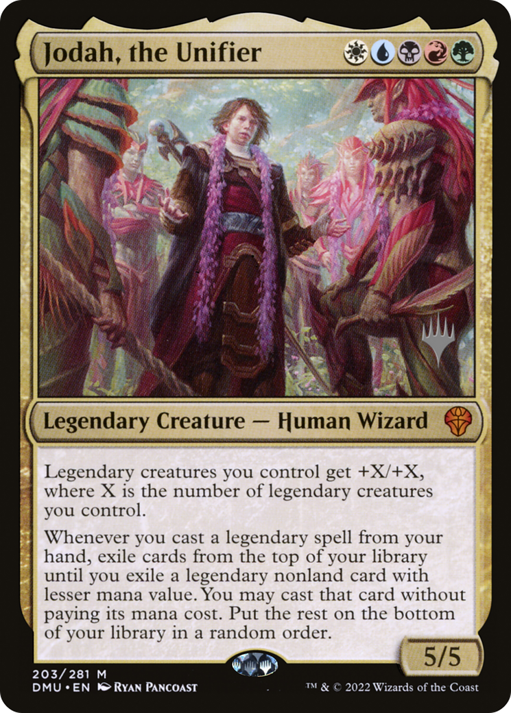 Image of Jodah, the Unifier (PPDMU-203P) - Dominaria United Promos