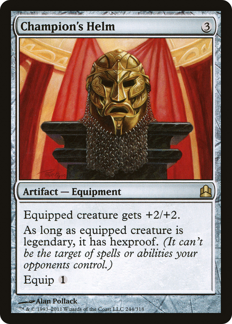 Image of Champion's Helm (CMD-244) - Commander 2011
