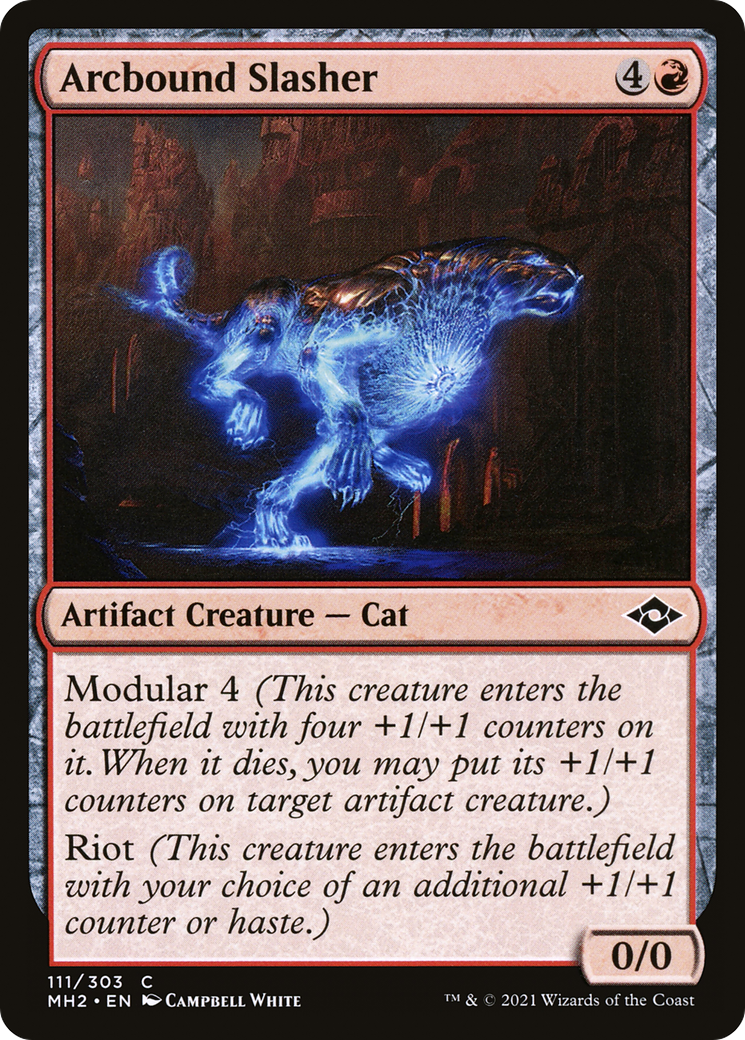 Image of Arcbound Slasher (MH2-111) - Modern Horizons 2