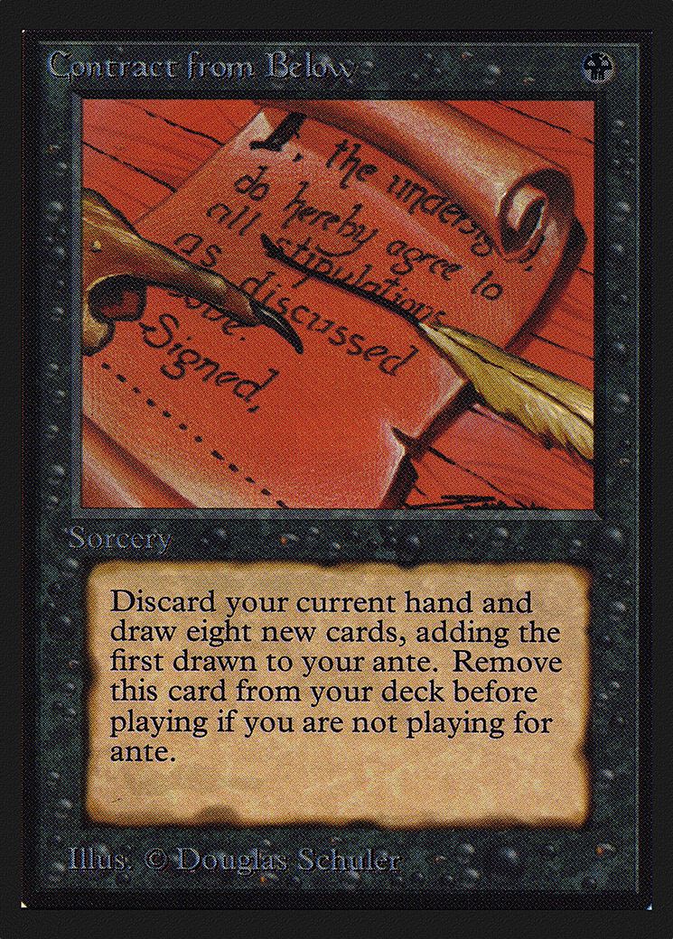 Image of Contract from Below (CE) (CED-) - Collectors' Edition