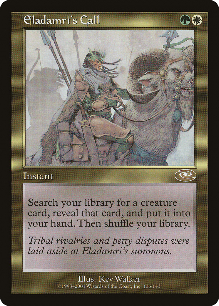 Image of Eladamri's Call (PLS-106) - Planeshift Foil