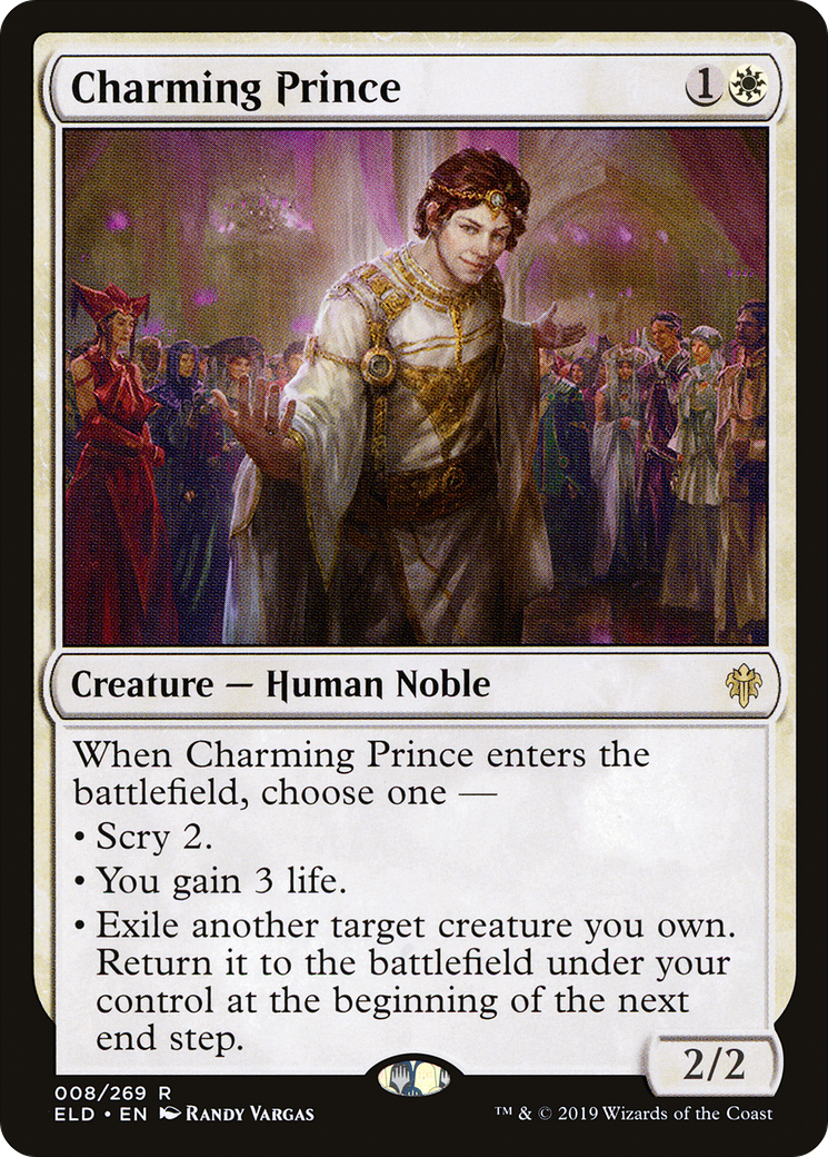 Image of Charming Prince (ELD-008) - Throne of Eldraine Foil