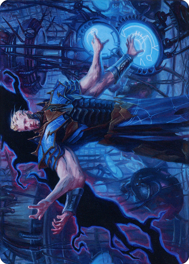 Image of Ertai Resurrected // Ertai Resurrected (ADMU-045) - Dominaria United Art Series (Borderless)