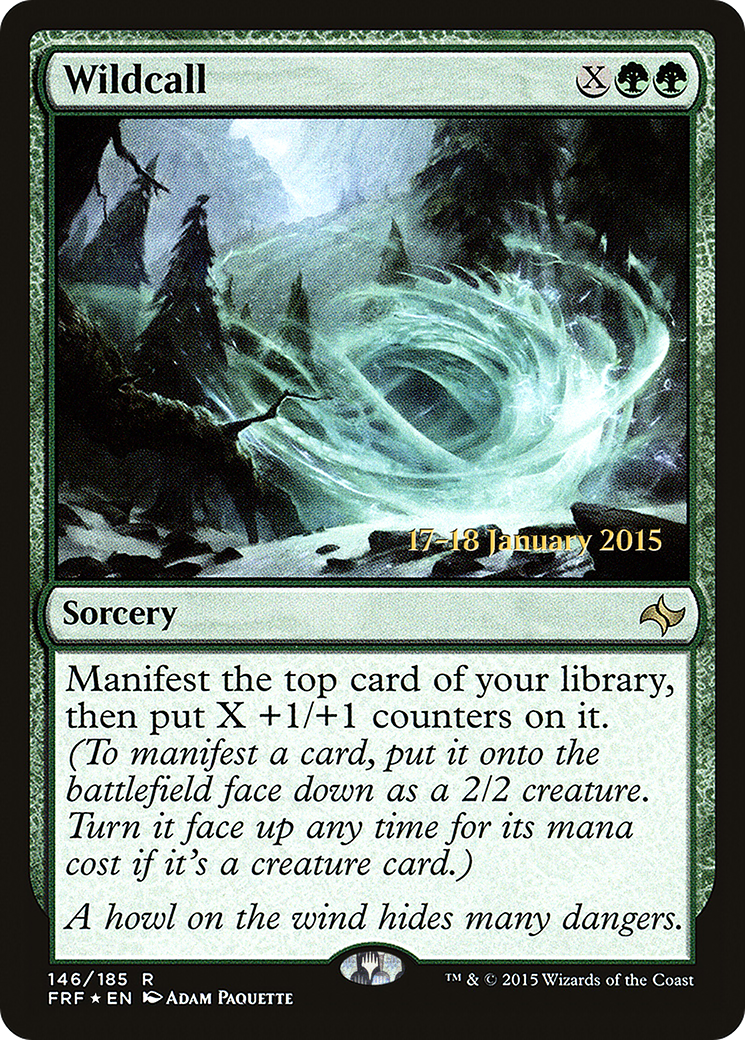 Image of Wildcall (PRE-146) - Fate Reforged Promos Foil