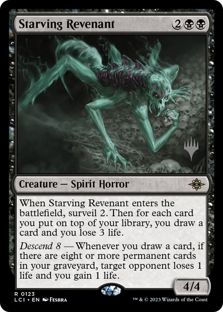Image of Starving Revenant (PPLCI-123) - The Lost Caverns of Ixalan Promos Foil