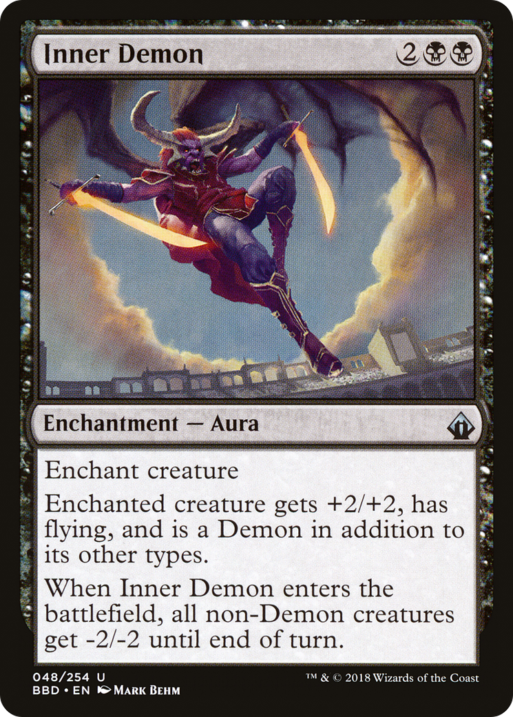 Image of Inner Demon (BBD-048) - Battlebond Foil