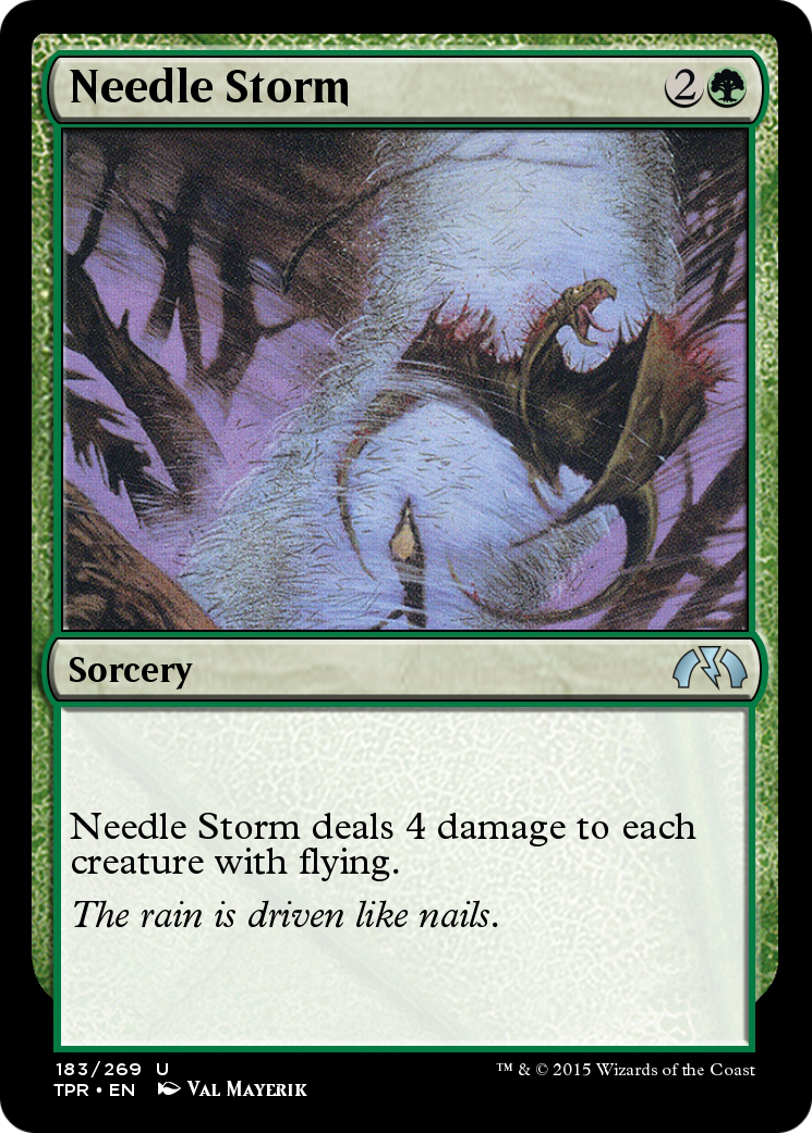 Image of Needle Storm (TPR-183) - Tempest Remastered Foil