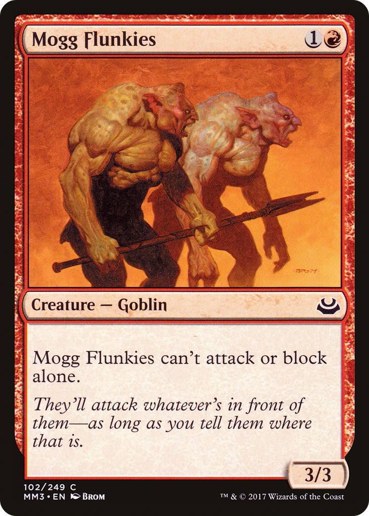 Image of Mogg Flunkies (MM3-102) - Modern Masters 2017 Foil