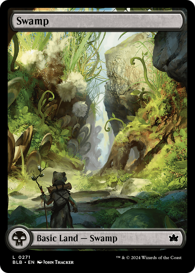 Image of Swamp (0271) (BLB-271) - Bloomburrow Foil