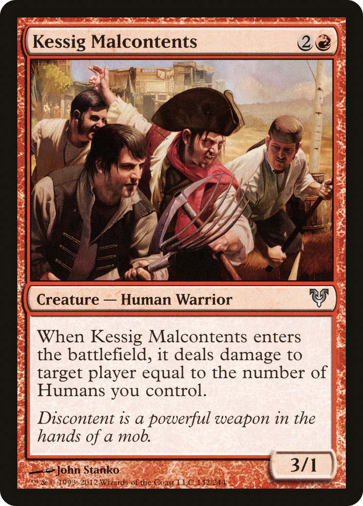 Image of Kessig Malcontents (AVR-142) - Avacyn Restored