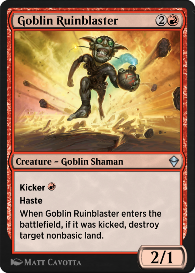Image of Goblin Ruinblaster (HA2-012) - Historic Anthology 2