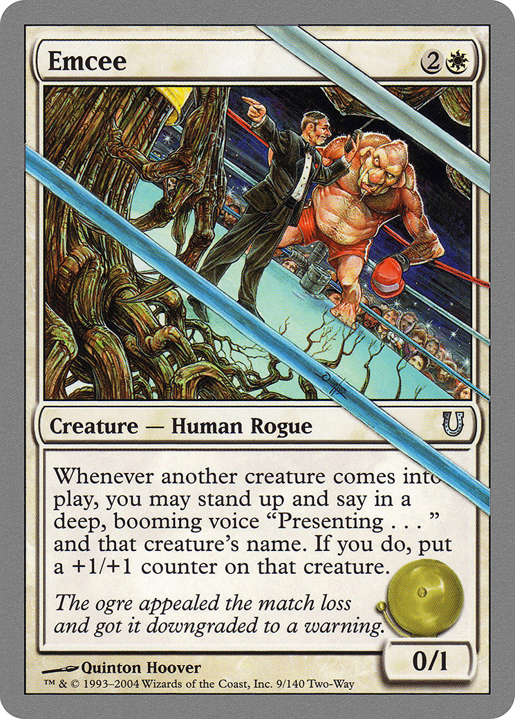 Image of Emcee (UNH-009) - Unhinged