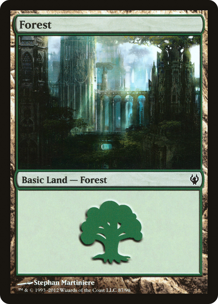 Image of Forest (87) (DDJ-087) - Duel Decks: Izzet vs. Golgari