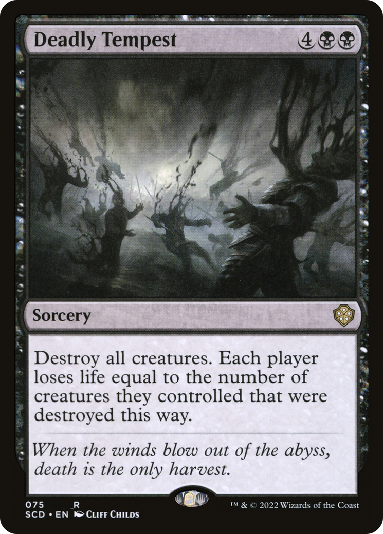Image of Deadly Tempest (SCD-075) - Starter Commander Decks