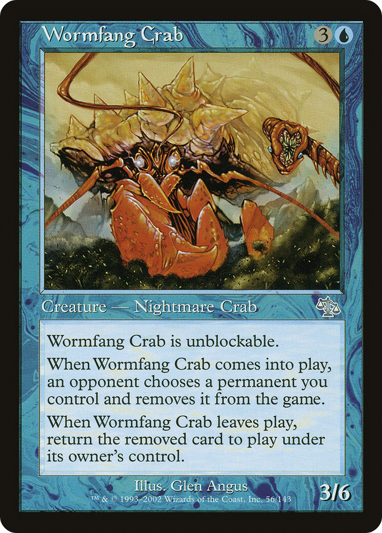 Image of Wormfang Crab (JUD-056) - Judgment