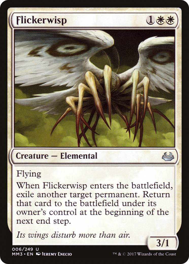 Image of Flickerwisp (MM3-006) - Modern Masters 2017 Foil