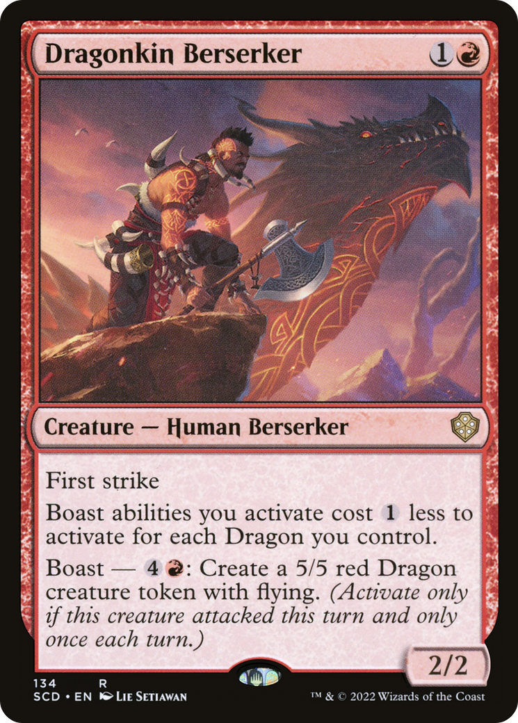 Image of Dragonkin Berserker (SCD-134) - Starter Commander Decks