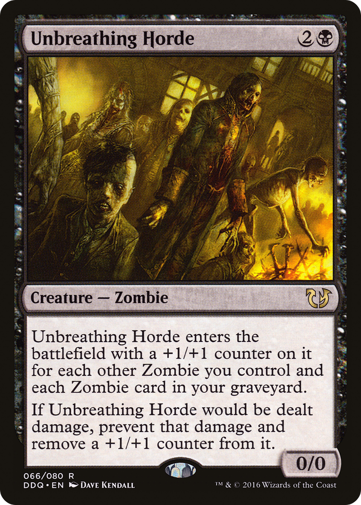 Image of Unbreathing Horde (DDQ-066) - Duel Decks: Blessed vs. Cursed
