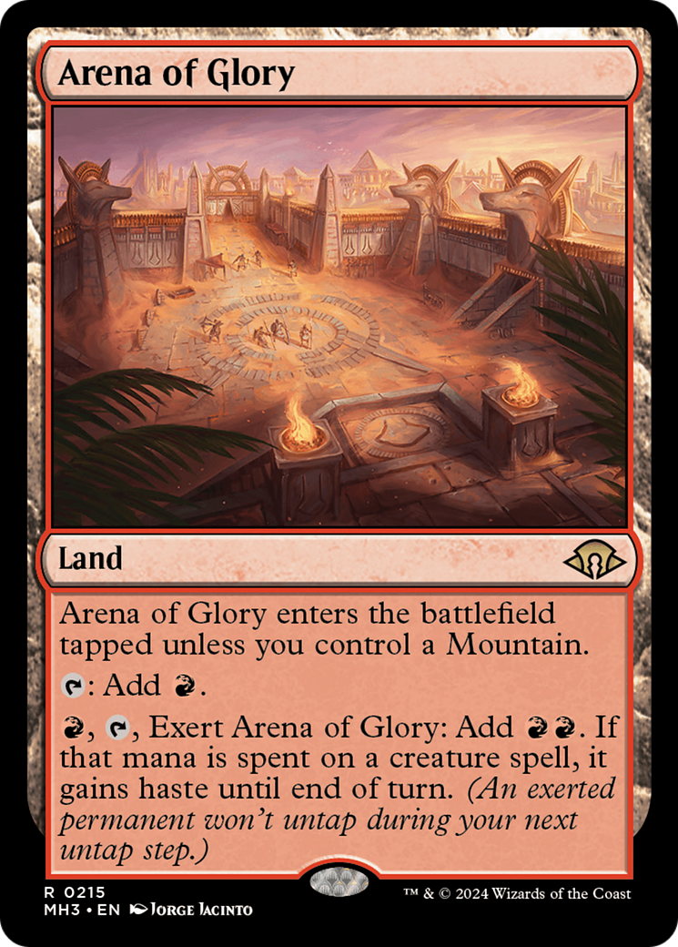Image of Arena of Glory (MH3-215) - Modern Horizons 3