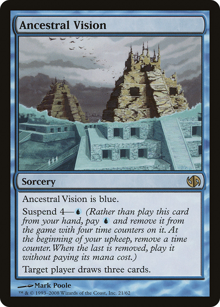 Image of Ancestral Vision (DD2-021) - Duel Decks: Jace vs. Chandra