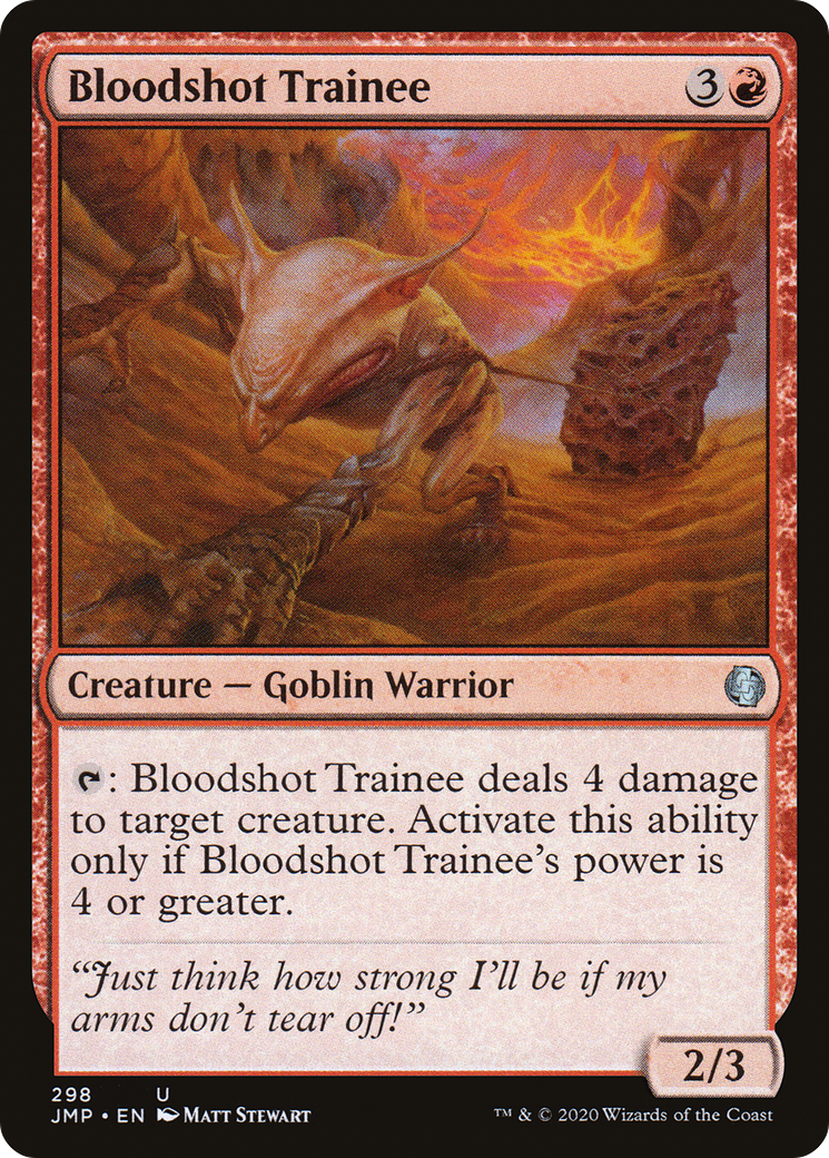Image of Bloodshot Trainee (JMP-298) - Jumpstart