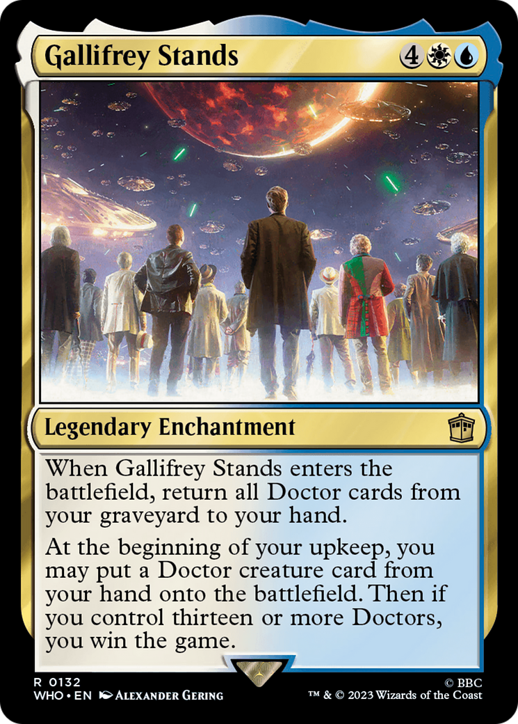 Image of Gallifrey Stands (WHO-132) - Doctor Who Foil