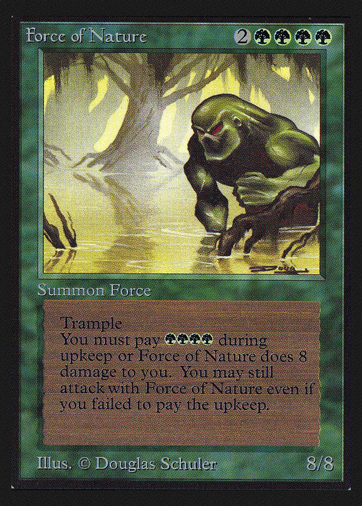 Image of Force of Nature (IE) (IED-) - Intl. Collectors' Edition