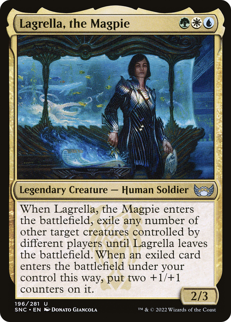 Image of Lagrella, the Magpie (SNC-196) - Streets of New Capenna Foil