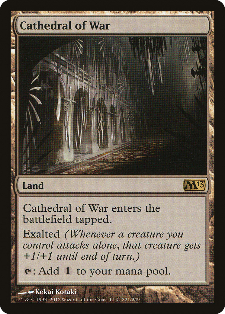 Image of Cathedral of War (M13-221) - Magic 2013