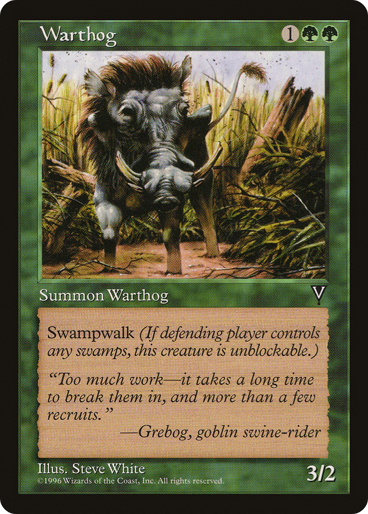 Image of Warthog (VIS-) - Visions