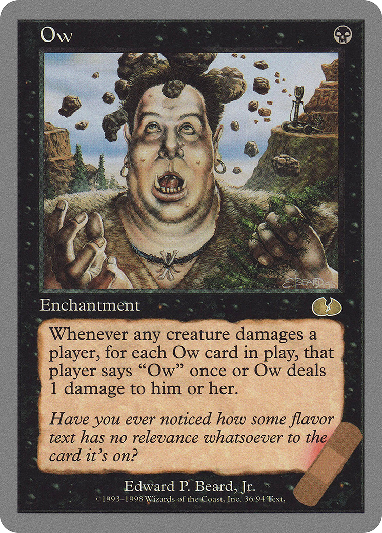 Image of Ow (UGL-036) - Unglued