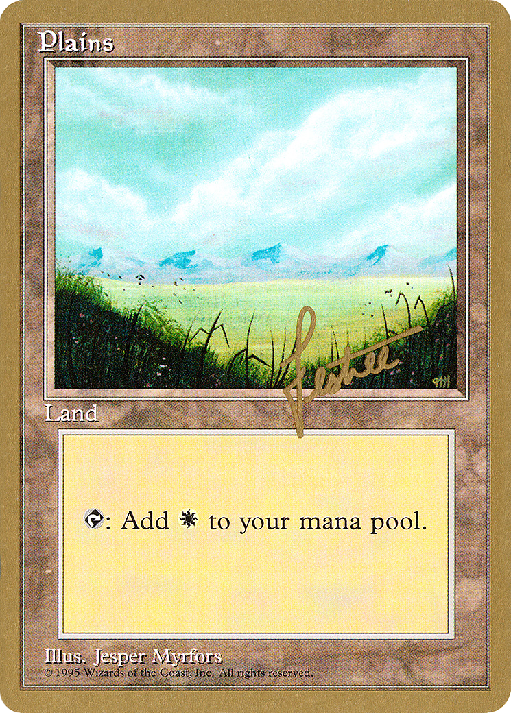 Image of Plains (C) - 1996 Bertrand Lestree (4ED) (WCD-) - Pro Tour Collector Set