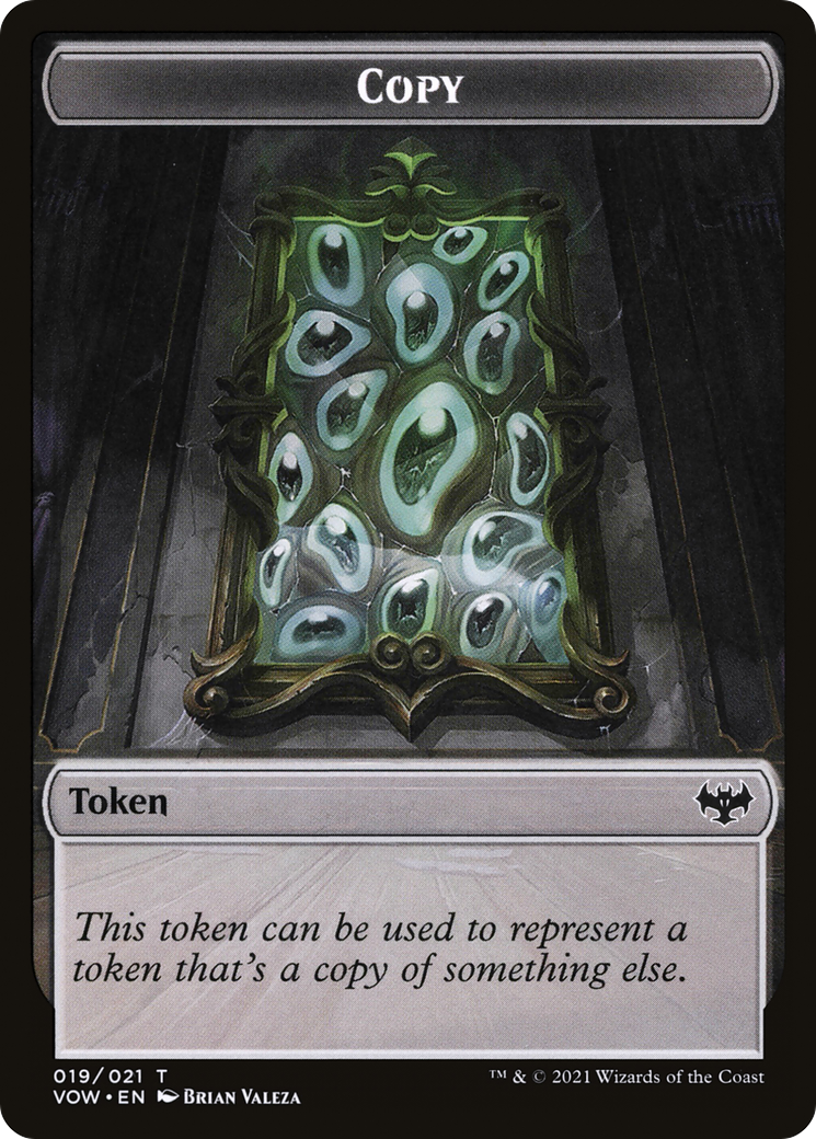 Image of Copy (TVOW-019) - Innistrad: Crimson Vow Tokens Foil