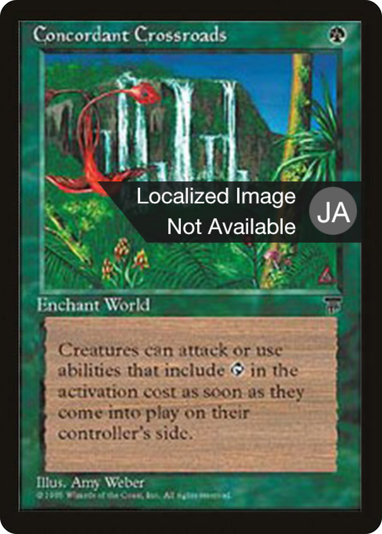 Image of Concordant Crossroads (BCHR-060) - Chronicles Foreign Black Border