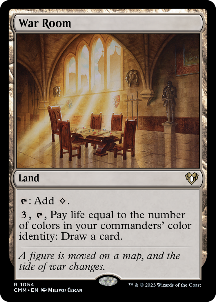 Image of War Room (CMM-1054) - Commander Masters