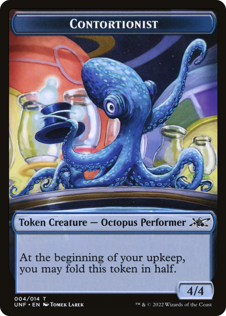 Image of Contortionist // Contortionist (TUNF-004) - Unfinity Tokens Foil