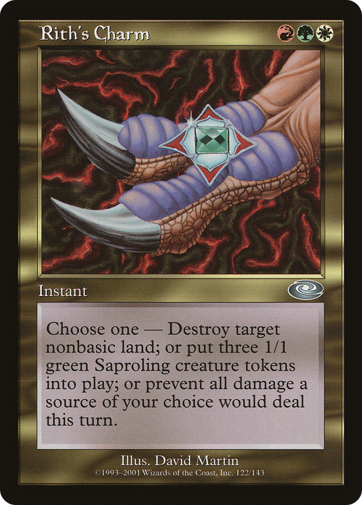 Image of Rith's Charm (PLS-122) - Planeshift Foil