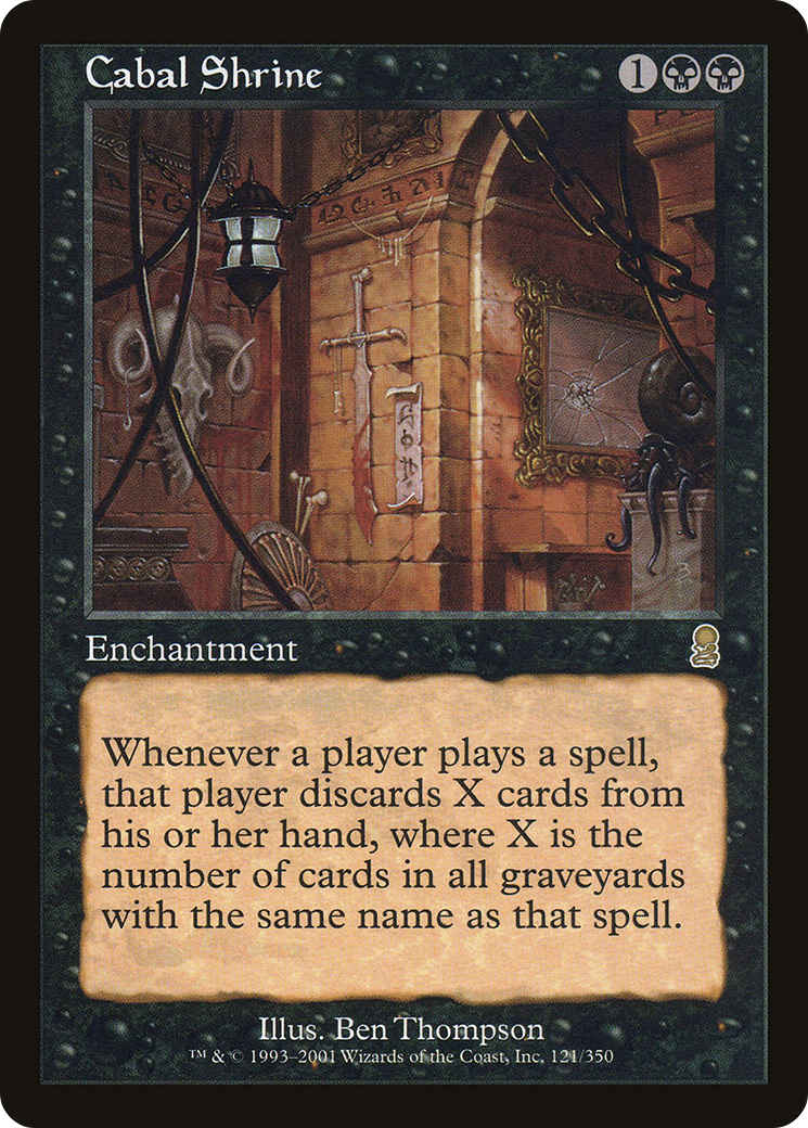 Image of Cabal Shrine (ODY-121) - Odyssey Foil